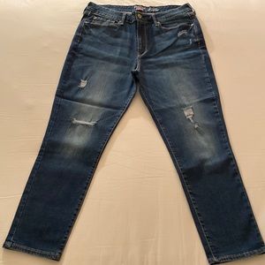 Denim Denizen Women’s Levi’s Jeans . Size 16 High Rise Ankle skinny jeans